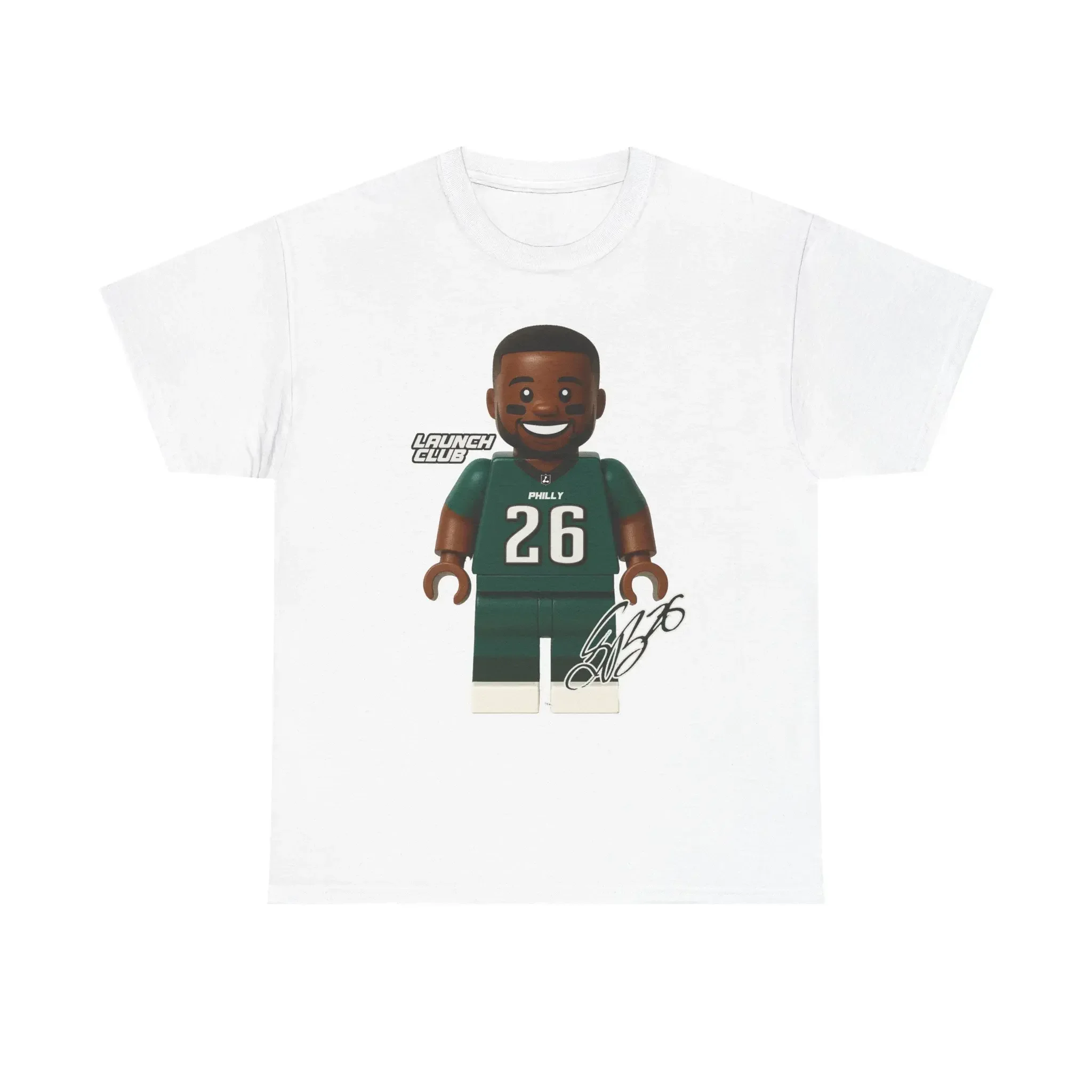 Men's Mini Philly Tee, Menswear Classic Vintage Casual Retro Short-Sleeve Top
