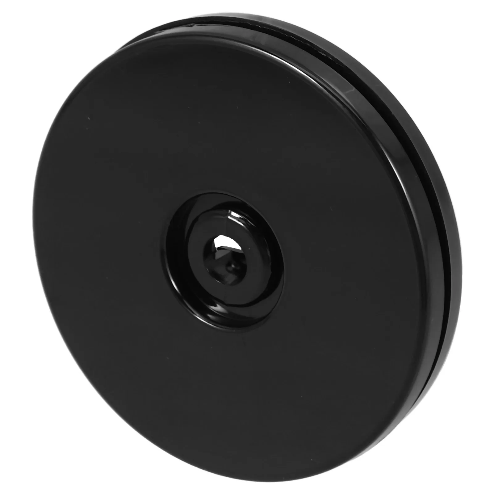 

Dining Table 75Mm Black Acrylic 360 Degree Rotation Base Kitchen Turntable Organizer For Food Display Spice Rack