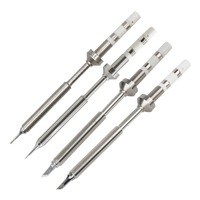 4Pcs/Set TS100 Soldering Iron Tips Replacement Accessories KU+C1+BC2+ILS Fast Heating Electric Soldering Iron Tip