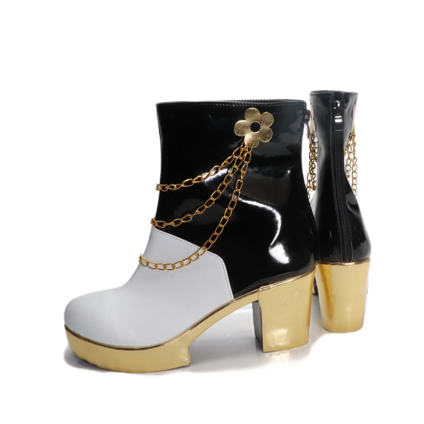 Anime Demon Hunters Mira Scarpe Cosplay Stivali KPOP Huntrix Scarpe da performance sul palco per donna Uomo Halloween Carnevale Festa Propss