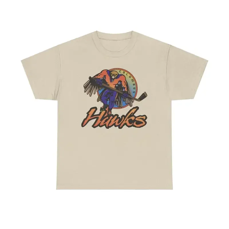 Columbus Hawks Ohio Major League Roller Hockey 1998 T shirt