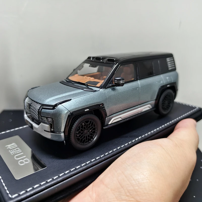 

Литой под давлением масштаб 1:32, BYD U8, внедорожник, модель автомобиля из сплава, Коллекционная игрушка, подарок, сувенир, украшение для дисплея