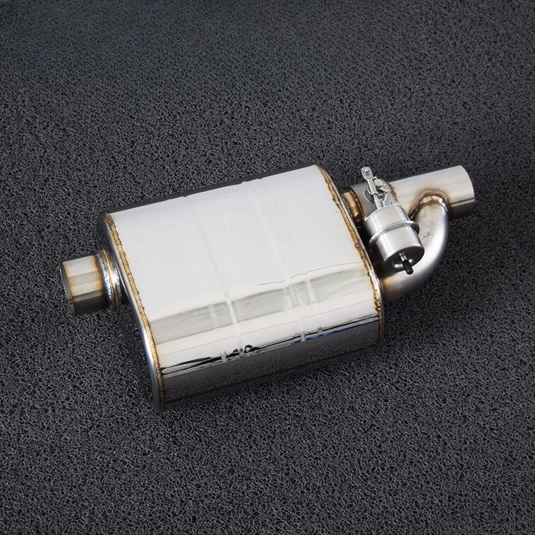 Automobile remote control variable vacuum exhaust valve single inlet single outlet pneumatic valve drum modified pipe