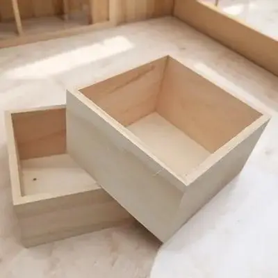 

2pcs Wooden Storage Boxes Desktop Organizer For Home Office Cosmetics Jewelry Stationery Phones Design Sundries