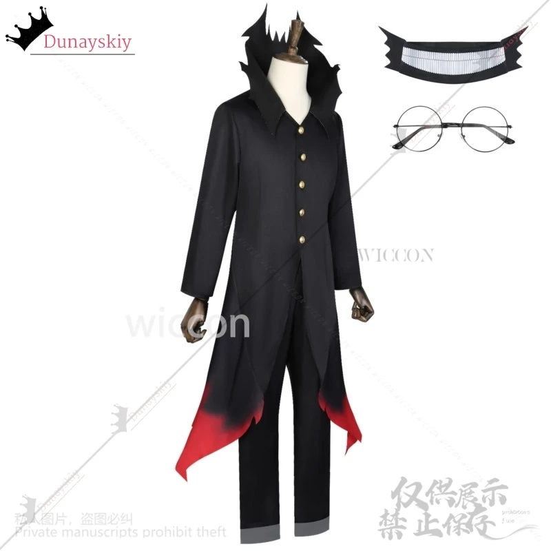 أنيمي Dandadan Okarun كين تاكاكورا تأثيري حلي شعر مستعار DK زي مدرسي الشعر القصير 28*22*15 سنتيمتر ثلاثية الأبعاد قناع الدعائم للتخصيص