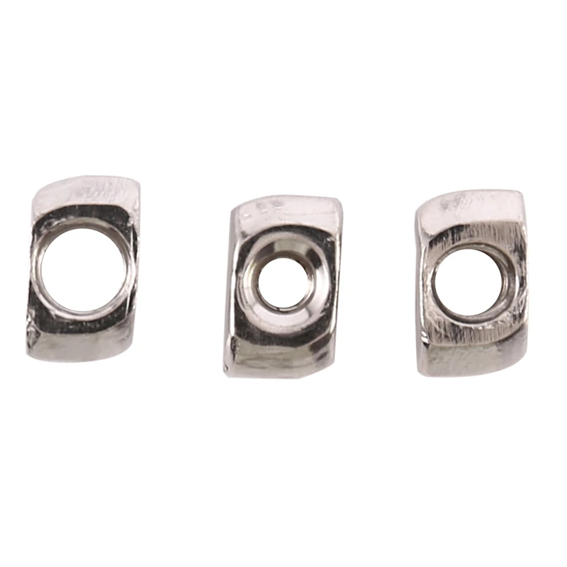 180Pcs T-Slot Nut Nickel Coated M3 M4 M5 For Aluminum Profile European Standard (With Wrench)