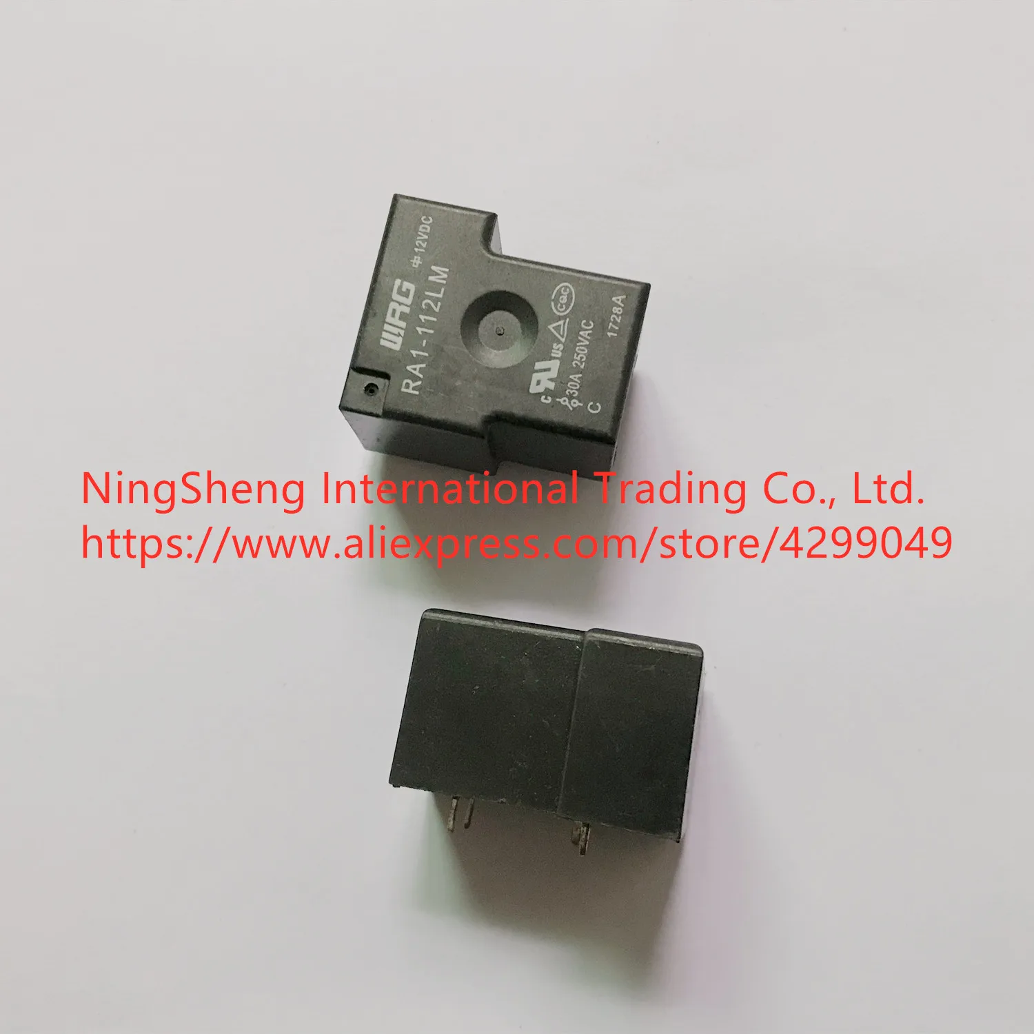 Original new 100% import T90 RA1-112LMF-S R53G-112DMF-1-S coil 12VDC 30A 4pin one group of normally open relay