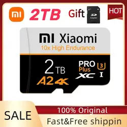 XIAOMI-tarjeta Micro TF SD A1 De alta velocidad, Memoria Flash De 2TB, 1TB, 128GB, 256GB, almacenamiento De datos para Nintendo Switch