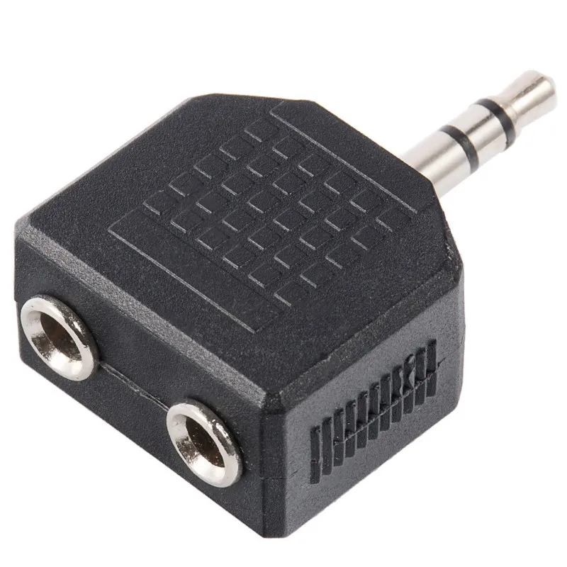 1/2 szt. 3.5mm 1 do 2 podwójne słuchawki słuchawkowe Y kabel splittera Adapter przewodu wtyczka Jack akcesoria kabel słuchawek