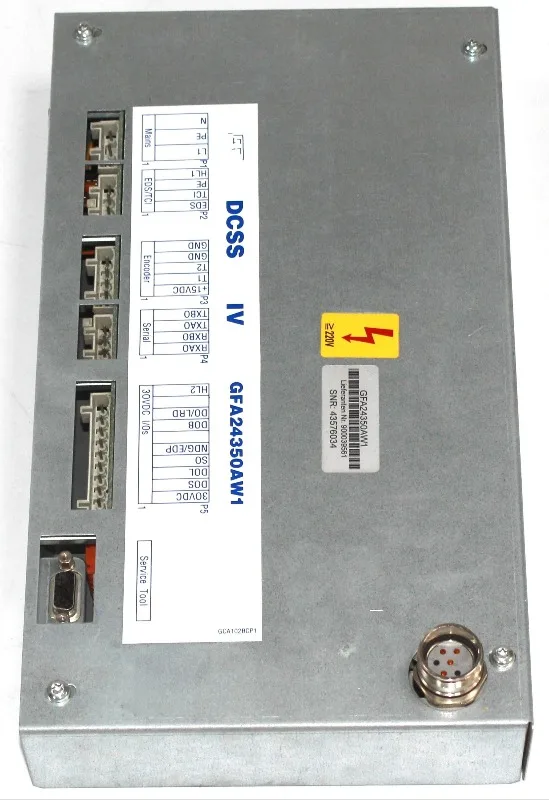 Escalator Elevator Spare Parts Converter Inverter GFA24350AW1 DISS IV GBA24350AW11