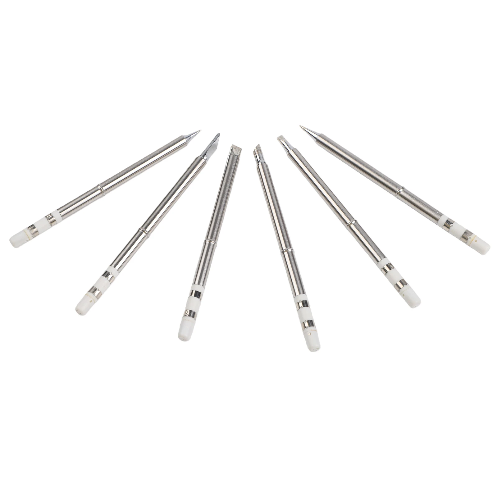 Portable Iron Parts Soldering Tips Set Versatile Tip Selection B2 Tip I Tip K Tip High Temperature Soldering Tips