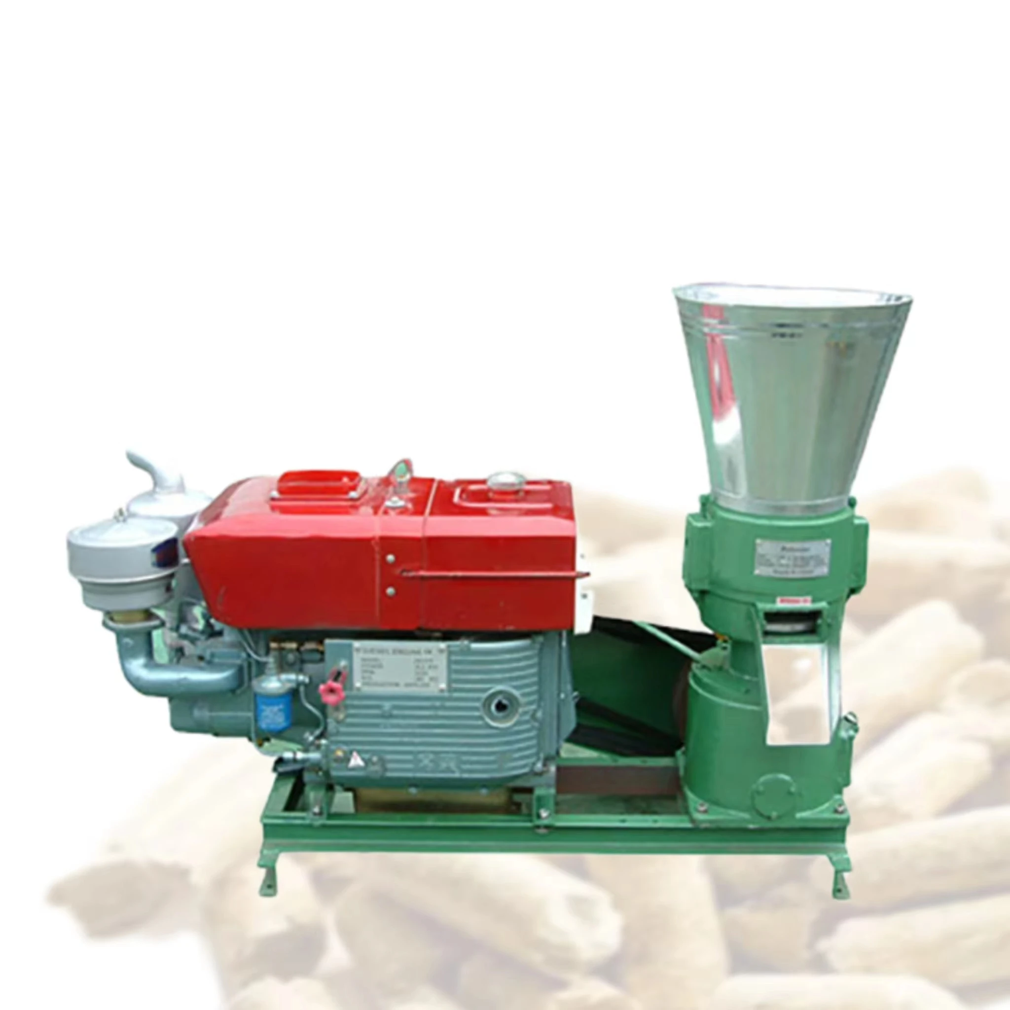 Poultry Fish Feed Processing Machines Wood Pellet Mill Making Machine