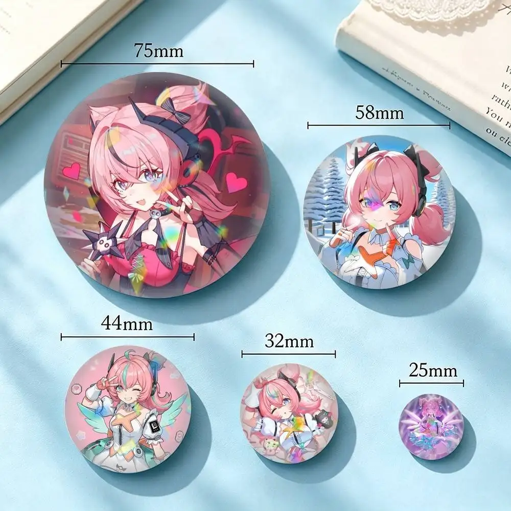 Angels of Delusion A-Aria 25 32 44 58 75mm Badges Personalized Round Brooches Pins Accessory Gift