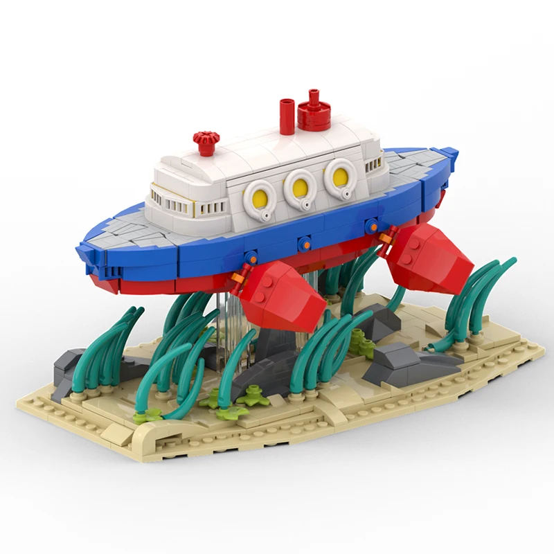 

792PCS Classic Animation Series Submarine Building Blocks Assembly Bricks Toys for Family and Friends Holiday Gifts