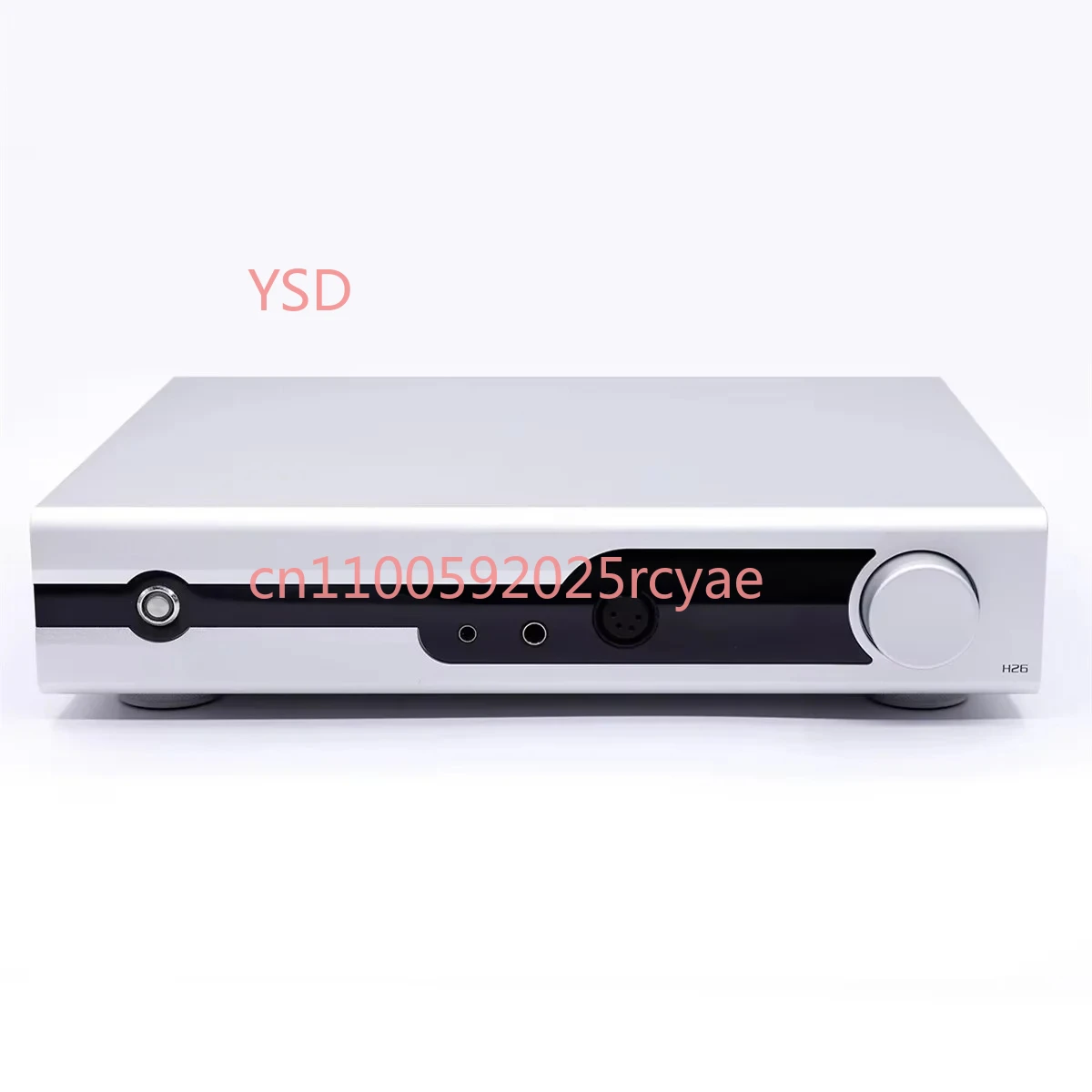 H26 Fully Balanced Discrete Class adphone  2 Gains with Remote Control Dual Op-amps Preamp