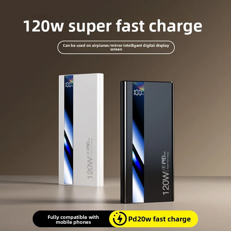 

Бренд BCAK, новый ультратонкий сверхбыстрый блок питания большой емкости 20000 мАч, 120 Вт, мобильный блок питания для зарядки оборудования Xiaomi