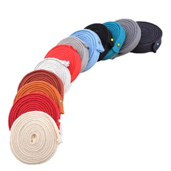Chainho,Cotton Flat Rope,Width 10mm,50 Color Available,DIY Handwork Cord,String for Bags,Garment,Shoes,Trousers,Caps,SZ06