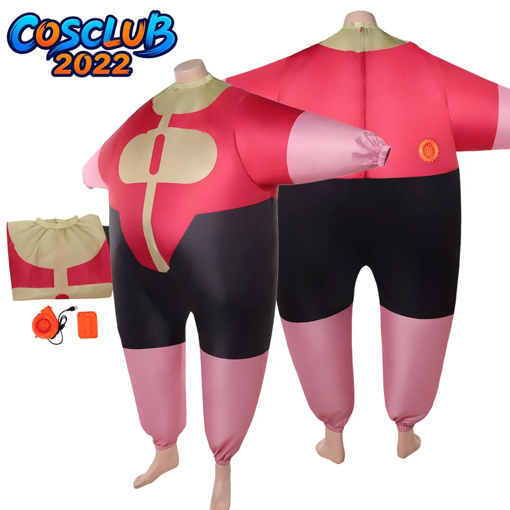 

Fantasia Oliver Grayson Cosplay Anime Invincible Inflatable Clothing Jumpsuit Costume Disfraz Men Suit Halloween Carnival Cloth