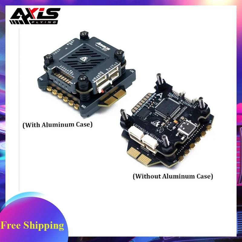 Axisflying Argus Pro 55A/ 65A & F7 STACK Dustproof and Waterproof IP54 Support X8 16MB Black box M3-30.5*30.5mm For RC FPV Drone