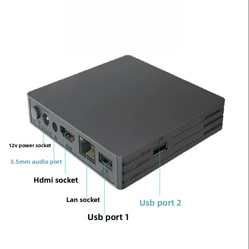 4K intelligent multimedia information playback box, advertising machine publishing box high definition Android player