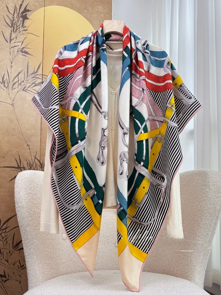 Echarpe-grande-en-laine-brode-or-lu-00-polyvalente-et-chaude-pour-femme-automne-hiver-motif-geometrique