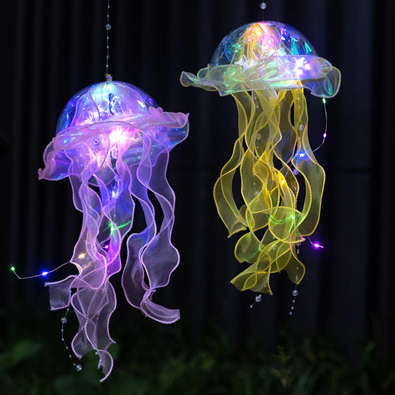 Creative Led Night Light Portable Flower Lamp Battery Powered Bedroom Living Room Atmosphere Decoration Lamp Holiday Lighting