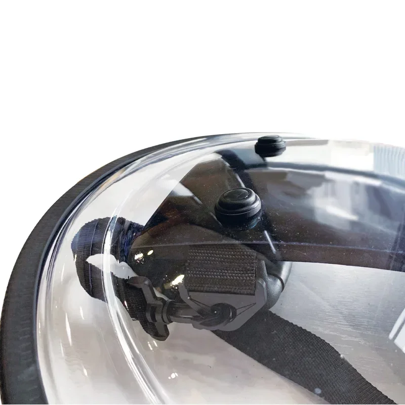 Scudo antisommossa rotondo antideflagrante di sicurezza scudo trasparente per Pc