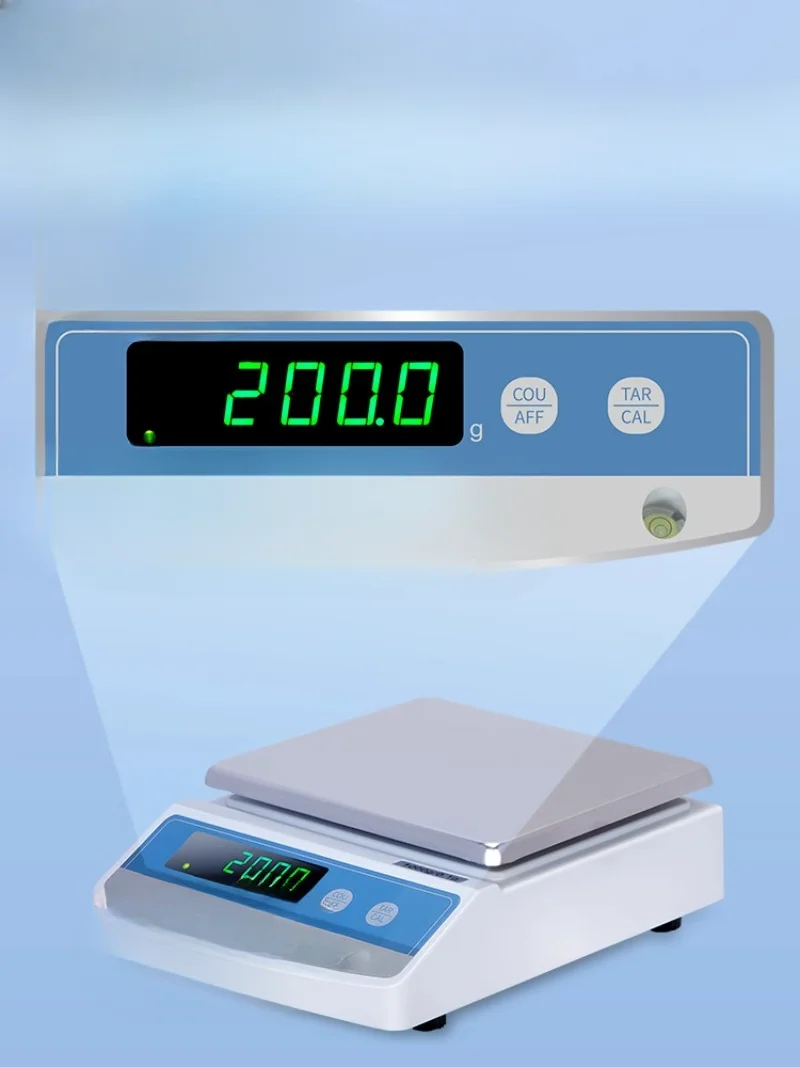 Electronic balance 0.1g one-hundredth laboratory analysis balance weighs one-thousandth one-tenth