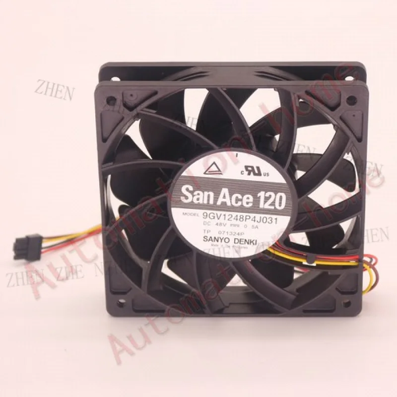 

Y 1 шт. новый 9GV1248P4J031 для SANYO San Ace120 48 В 0,5 А охлаждающий вентилятор # QW.