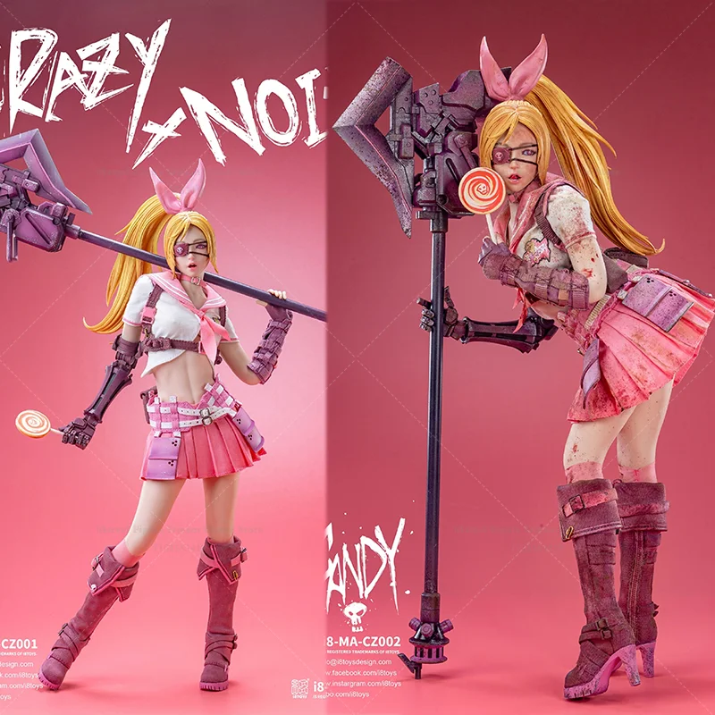 

1/6 Scale Mentality Pretty Girl CANDY 12-inch Full Set Action Figure Soldier Collection Toys In Stock I8TOYS I8-MA-CZ001 CZ002