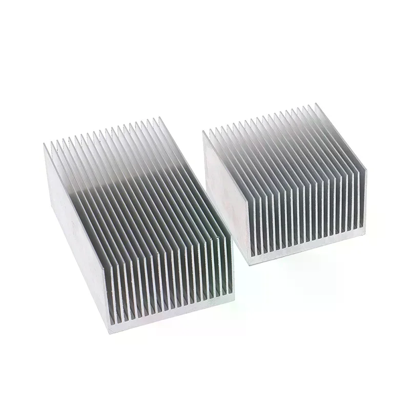 Aluminum Alloy Heatsink 60*60/100*60mm Cooling Pad LED IC Chip Cooler Radiator