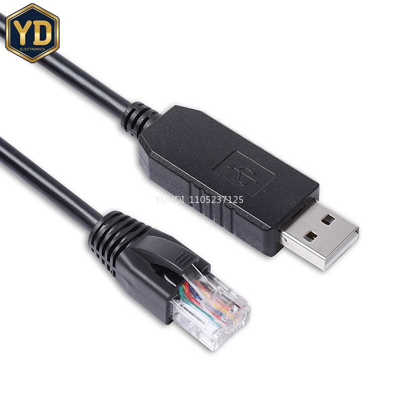 US2000C US3000C US5000 Lithium Battey Console Communication Cable Prolific USB RS232 to RJ45 8P8C Serial Debug Cable