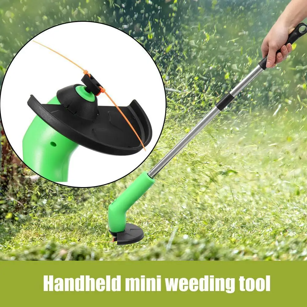 Multifunctional Electric Grass Trimmer Electric Lawn Mower Portable Adjustable String Cutter Pruning Garden Power Tools Handheld