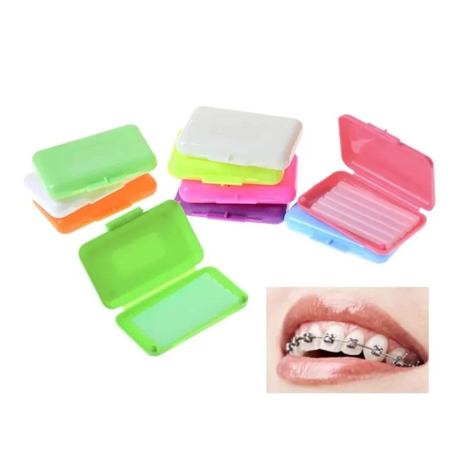 1Boxes Dental Orthodontic Wax Oral Hygiene Tool Teeth Whitening Relief Wax Sticks for Braces Gum Irritation