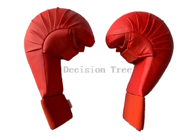 2025 professional karate gloves chinese changquan kungfu hand protection gloves thicken wear-resistant boxing training mitts