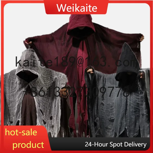 

Halloween cape cape cos adult children zombie suit skull cape props scary ghost road