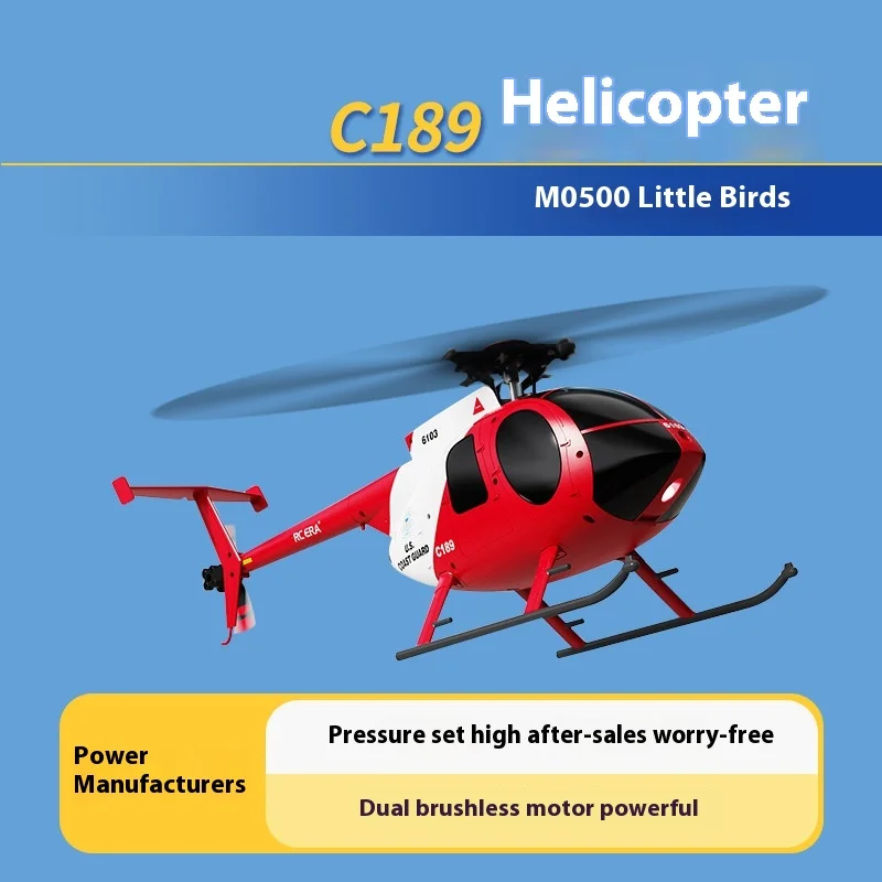 Remote Control Era C189 Little Bird 1:28 Md500 Dual Brushless Motor Remote Control Helicopter Multi Version Optional