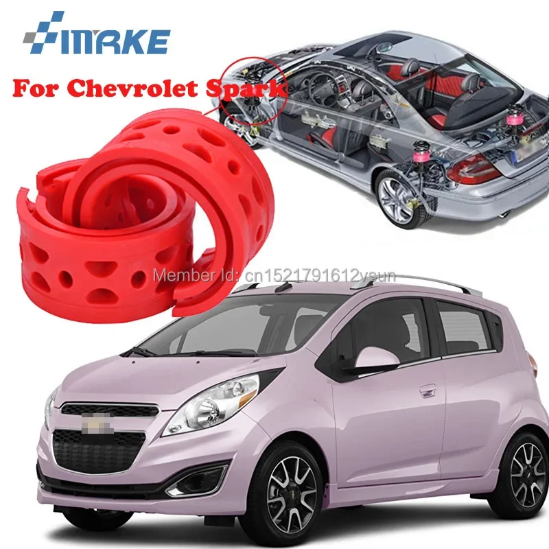 

smRKE For Chevrolet Spark High-quality Front /Rear Car Auto Shock Absorber Spring Bumper Power Cushion Buffer