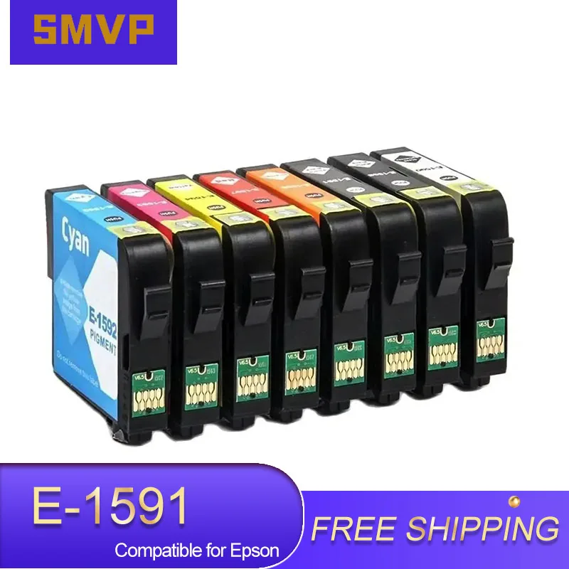 

T159 159 T1591 T1590 Premium Color Compatible Ink Cartridge for Epson R2000 R2000s Printer