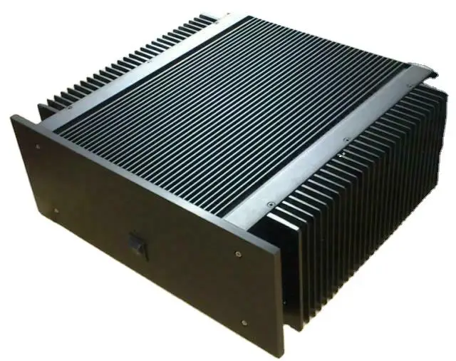 

Custom Aluminum Amplifier Chassis Enclosure Server Sheet Metal Chassis Case