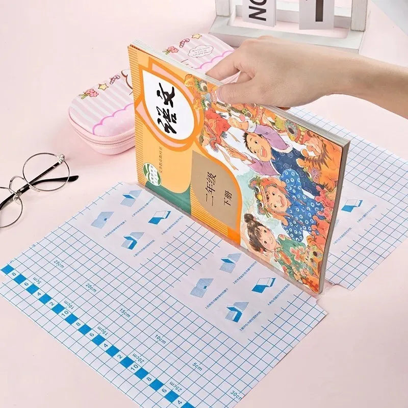 

3pcs Transparent Protective Book Cover Folders A4 Environmental Friendly Office Accessories Student Stationery School Supplies