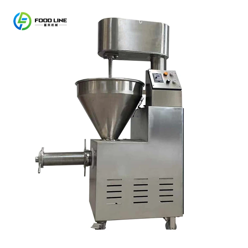 Máquina automática de filtro de impurezas de pasta coladora para peces Surimi/máquinas de procesamiento de peces/pez proporcionado 200 kg/h 120 kg 2,2 kW