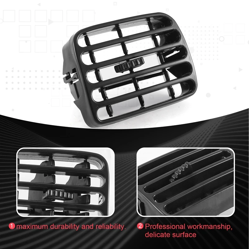 1Pair Car Center Console Air Vent For Renault Clio II 1998-2001/THALIA I 2001-2006 Air Jet Intake Grille 7702258375