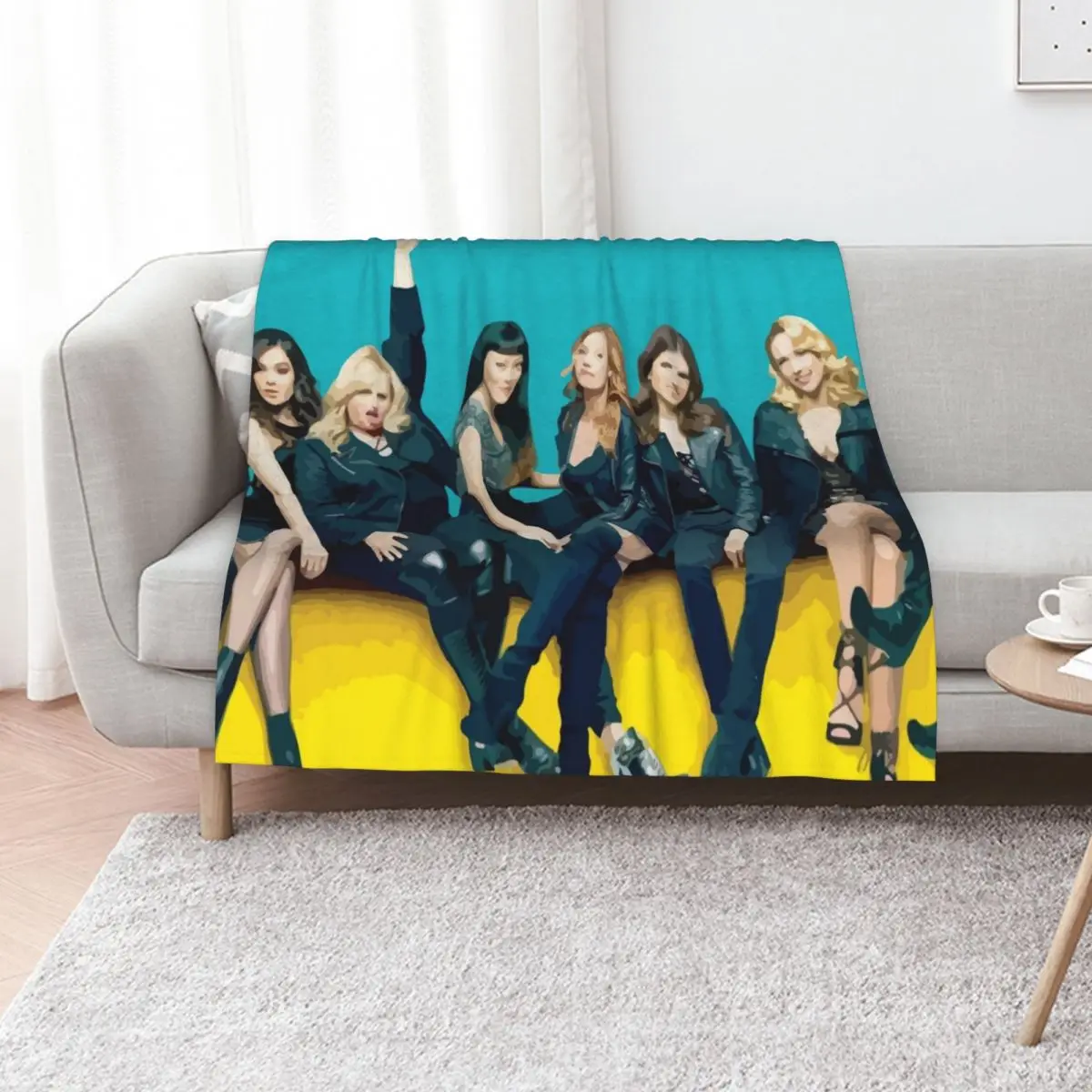 Pitch Perfect 3 Poster Throw Blanket Moving Hair Luxury Designer Polar Blankets #1