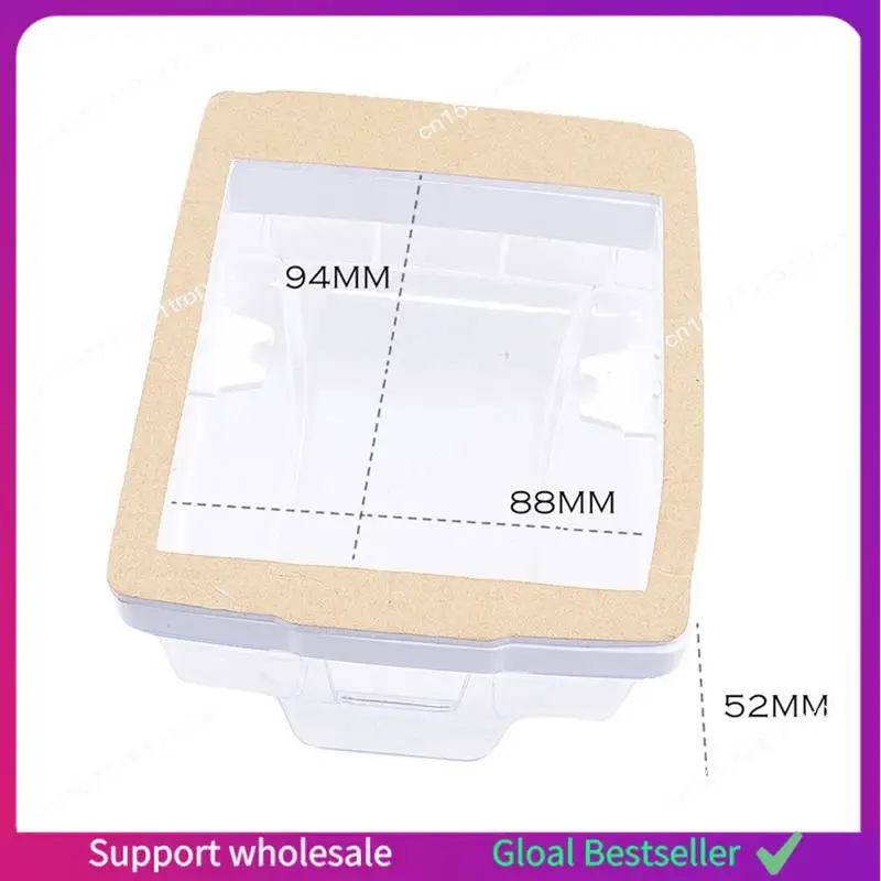 A38M Transparent Rainproof Cover Waterproof Rain Cover Box Outdoor Suitable Button Waterproof Cover