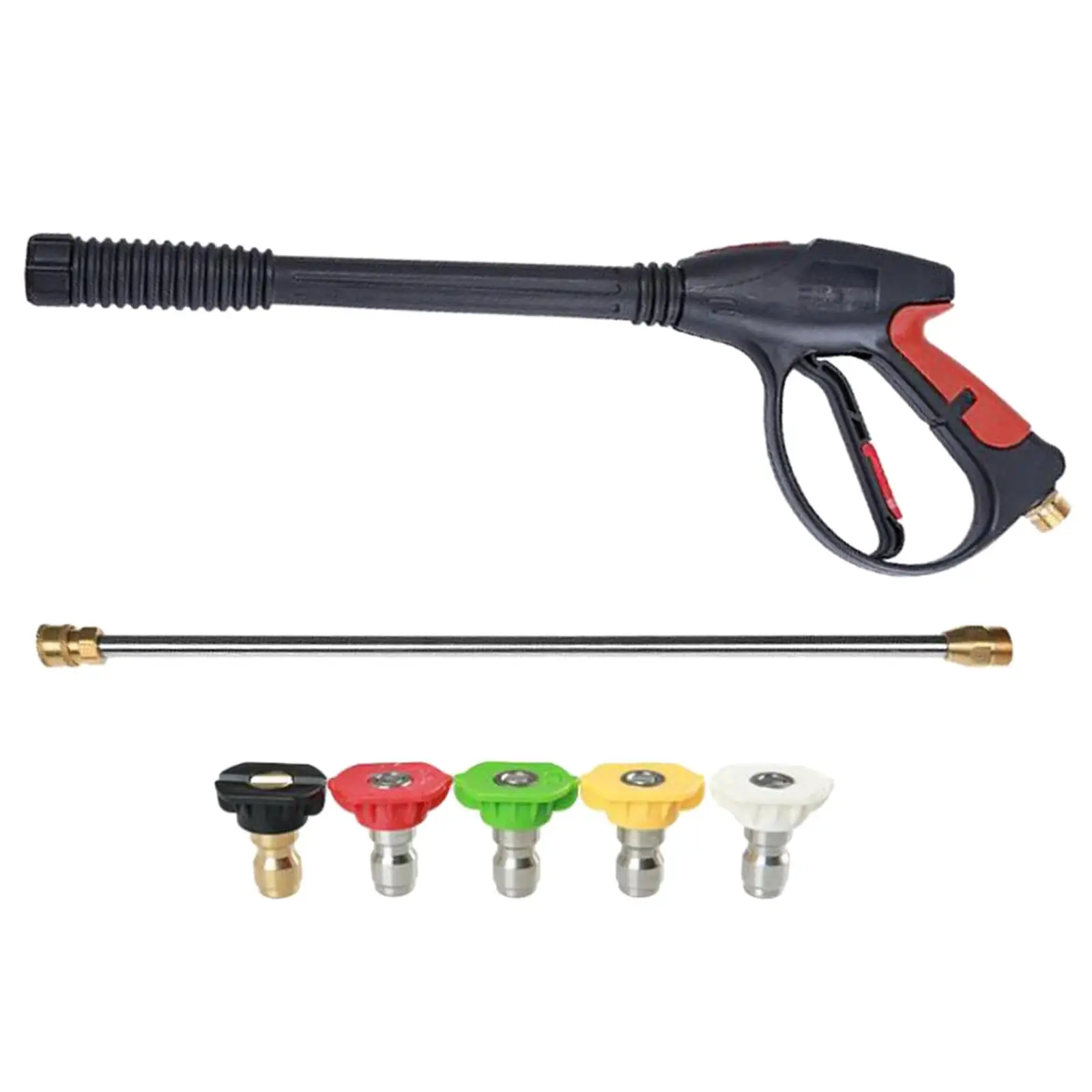 Pressure Washer , 1/4 schnelle Replacement Extension , 5 Nozzle Tips, 21 Inch, 4000 PSI Thread Fitting