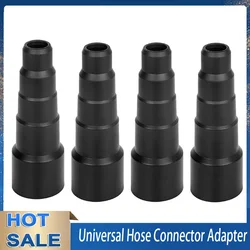 Universal-Vakuums ch lauch adapter Konverter 50/42//23mm schwarzer weicher Gummi runder Saug schlauch konverter trocken nass verwenden