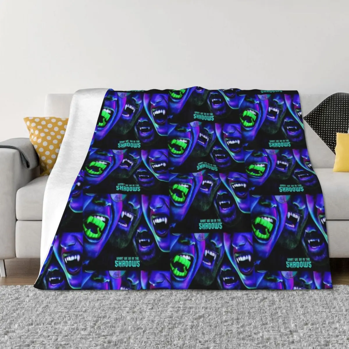 

What We Do in the Shadows Say Cheese Throw Blanket Summer Luxury Designer Camping Warm Blankets