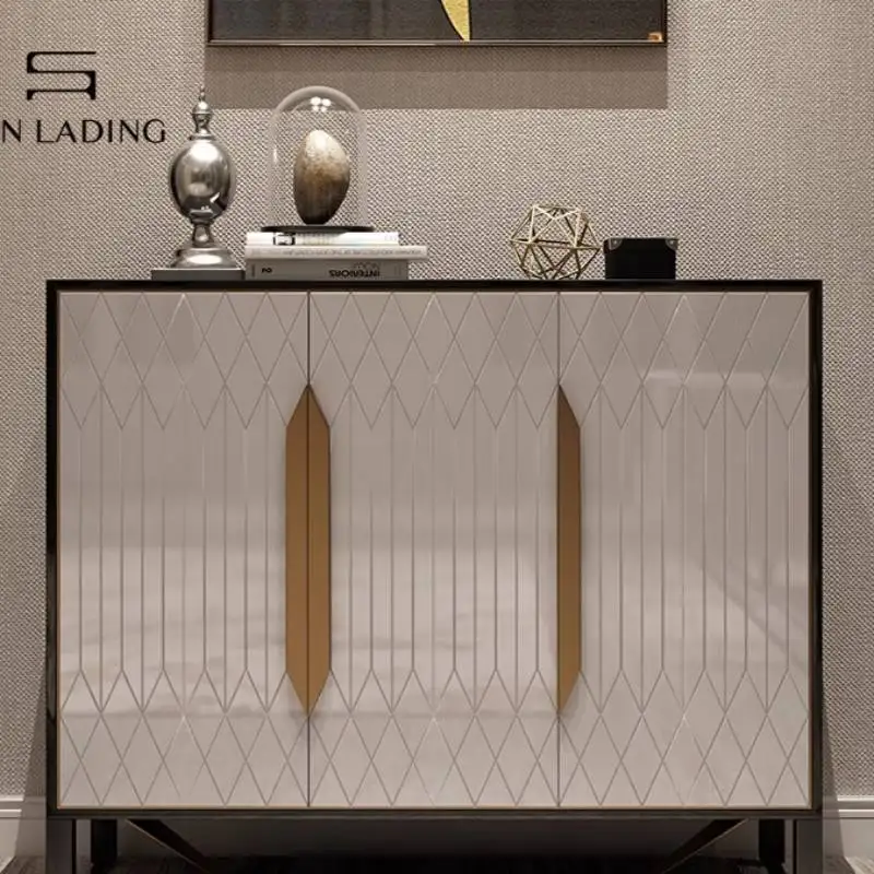 

Saint Latin Shoe Cabinet Light Luxury Home American Solid Wood Entrance Cabinet Modern Foyer Muebles Para Hogar Furniture Home