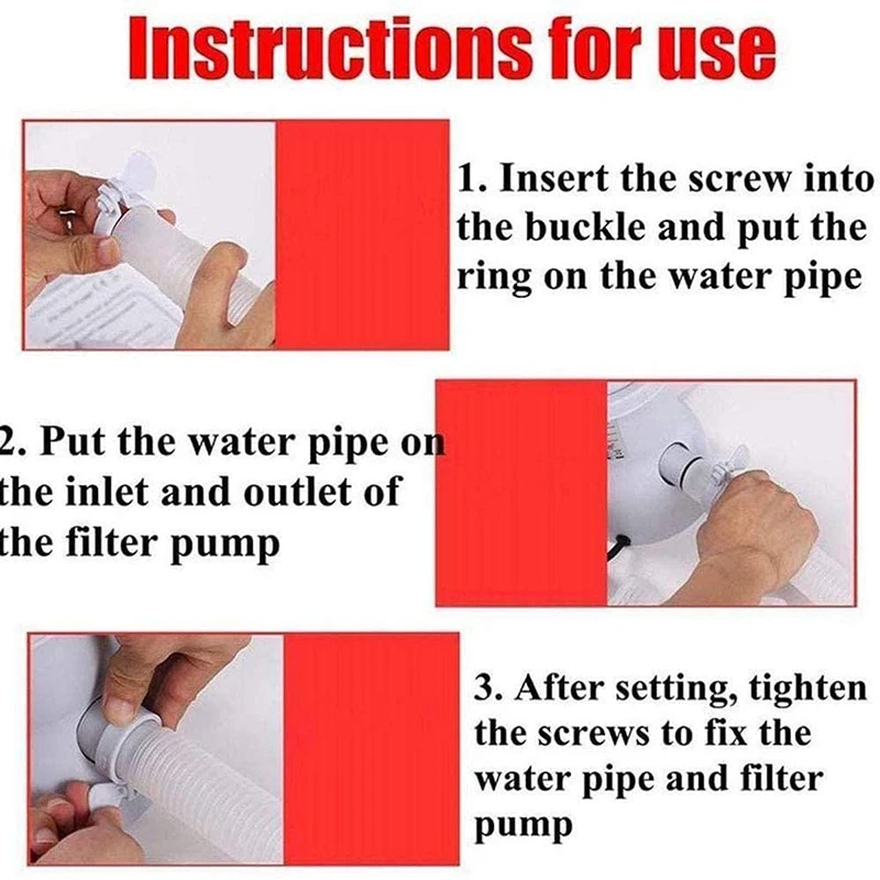 Limpiador eléctrico de circulación de piscina, dispositivo de filtro de piscina reutilizable, bomba de filtro para piscina sobre el suelo